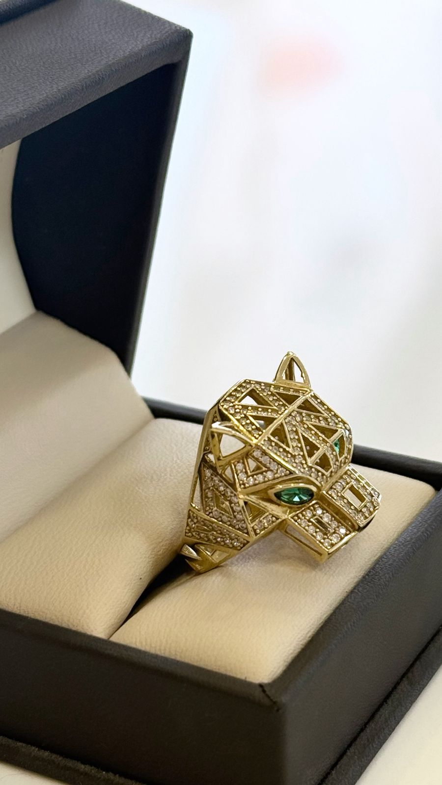 ANILLO PANTERA CALADOK 4.7G 10K LK04